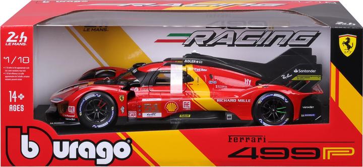 Image du produit Bburago Ferrari 499P Le Mans Champion 2023