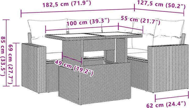 Produktbild vidaXL Jana