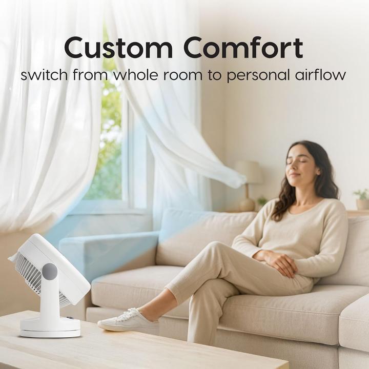 Actual product image Iris Ohyama Oszillierender Tischventilator PCF-HM23