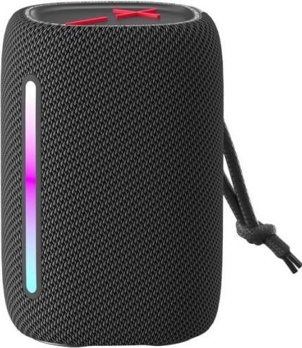 Forever Bluetooth Lautsprecher BS-10 LED schwarz (5 h, Akkubetrieb)