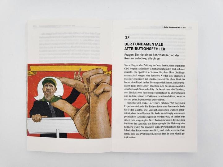 Actual product image Die Kunst des klaren Denkens (German, Rolf Dobelli, 2021)
