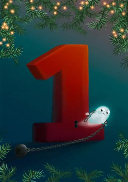 Actual product image The Christmas Ghost