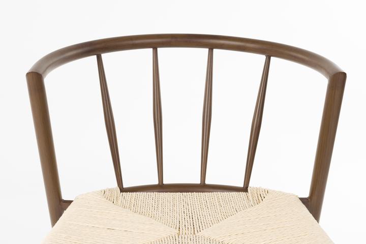 Productafbeelding White Label Living Chair Che Walnut