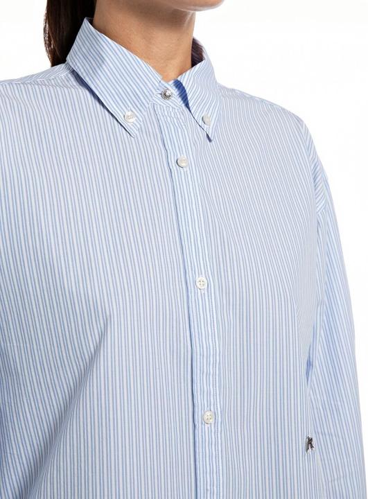 Immagine prodotto Replay Camicia a righe confort donna cotone popeline (XS)