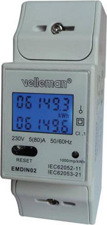 Actual product image Velleman Energy consumption meter