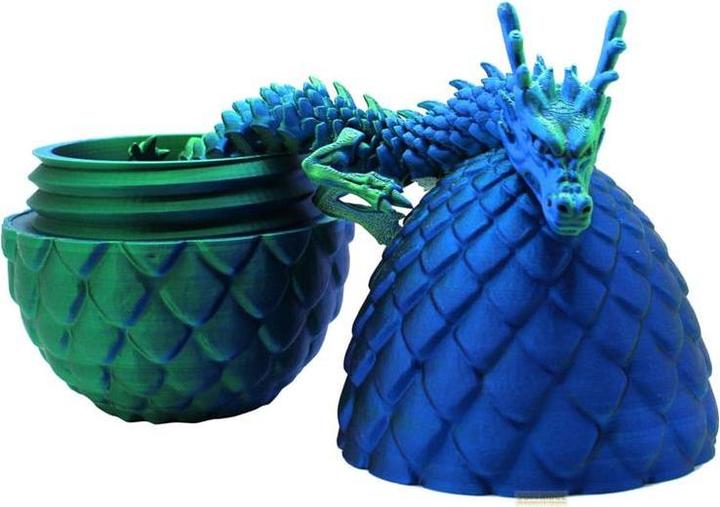 Produktbild Dungeons & Dragons Darkliths 3D Fidget Toy Drachenei mit Drache 15 cm Display (12)