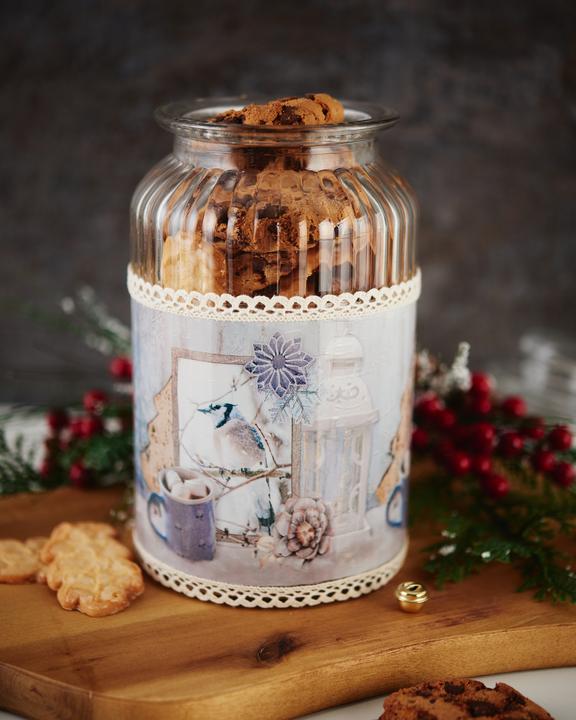 Actual product image VBS Storage jar/candy jar, 1250 ml, 2 pieces (1.25 l)