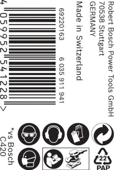 Produktbild Bosch Professional Zubehör EXPERT M480 Schleifnetzrolle, 93 mm, 5 m, G 400 (400)