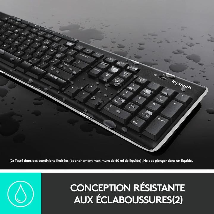 Immagine prodotto Logitech K270 (FR, Senza fili)