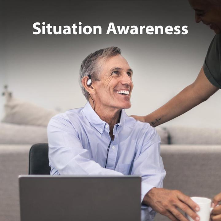 Image du produit Avantree Open-Ear Kopfhörer mit Mikrofon & Über-Ohr-Haken