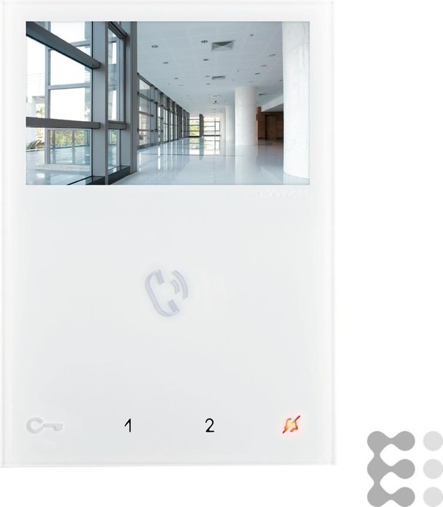 Productafbeelding Comelit 6721W Handsfree kleurenmonitor Mini wit systeem Sbtop