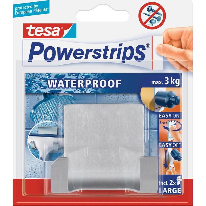 Actual product image tesa Powerstrips Waterproof Hook ZOOM