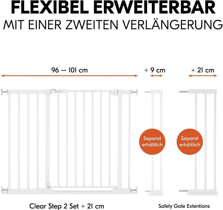 Actual product image Hauck Clear Step Set 2 (96 - 101 cm)