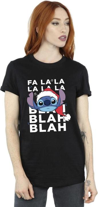 Image du produit Disney - T-shirt LILO AND STITCH CHRISTMAS BLAH BLAH BLAH - Femme (S)