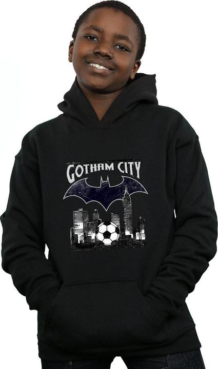 Image du produit - Sweat à capuche BATMAN FOOTBALL GOTHAM CITY - Garçon (116)