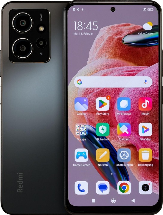 Xiaomi Redmi Note 12 (128 GB, Onice grigio, 6.67", Doppia SIM, 50 Mpx, 4G)