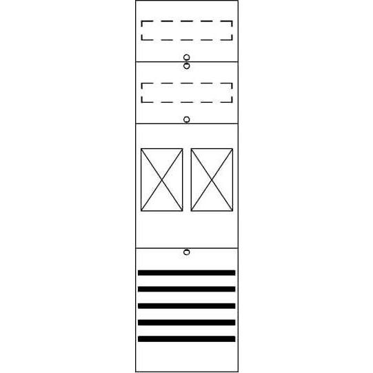 ABB, Verteilerschrank, STRI UP-Kleinverteiler
