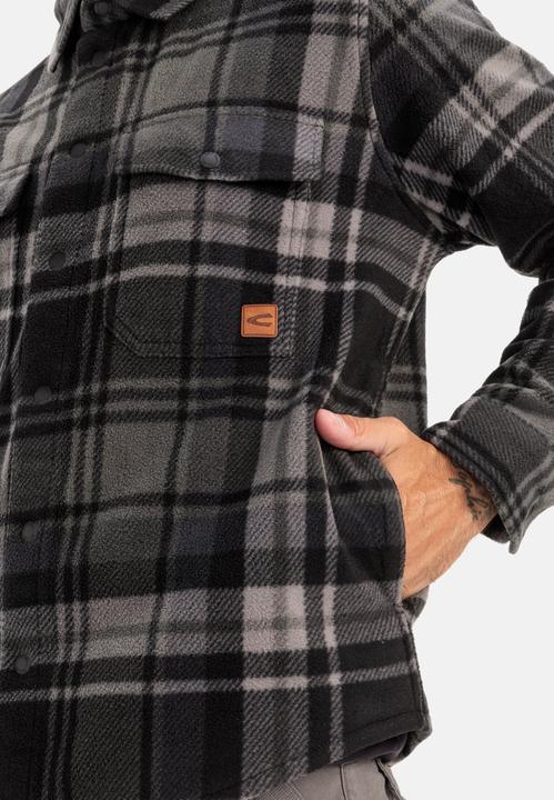 Actual product image Camel Active Checked pattern overshirt (L)