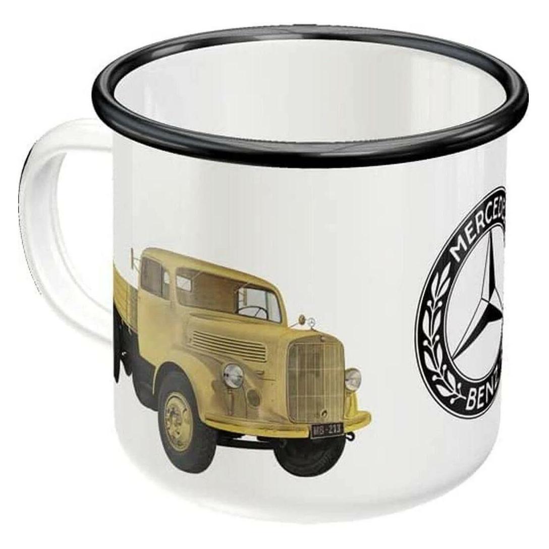 Targa Vintage Daimler Truck – Trucks Only – 30 X 40 Cm – Metallo – Decorazione Retrò – Made In Germany – Nostalgic-Art
