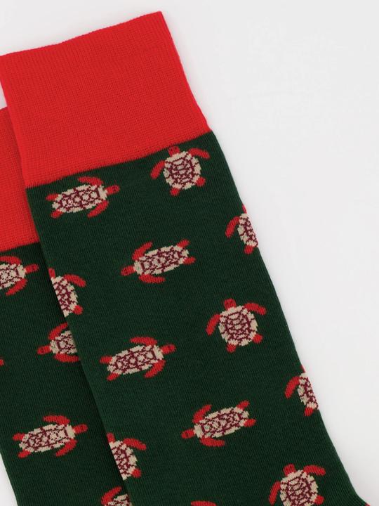 Actual product image DillySocks Turtle Love (Single pack, 36 - 40)