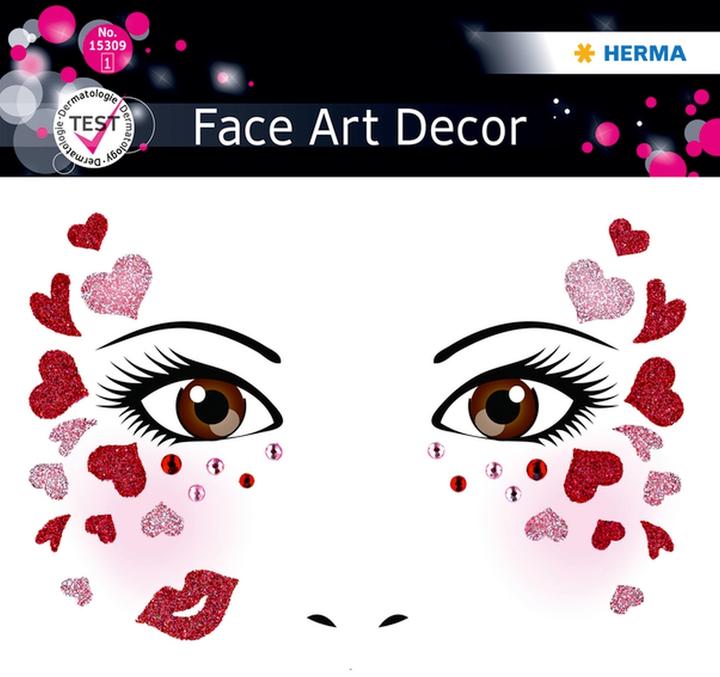 Actual product image HERMA Face Art Sticker (1 Sticker)