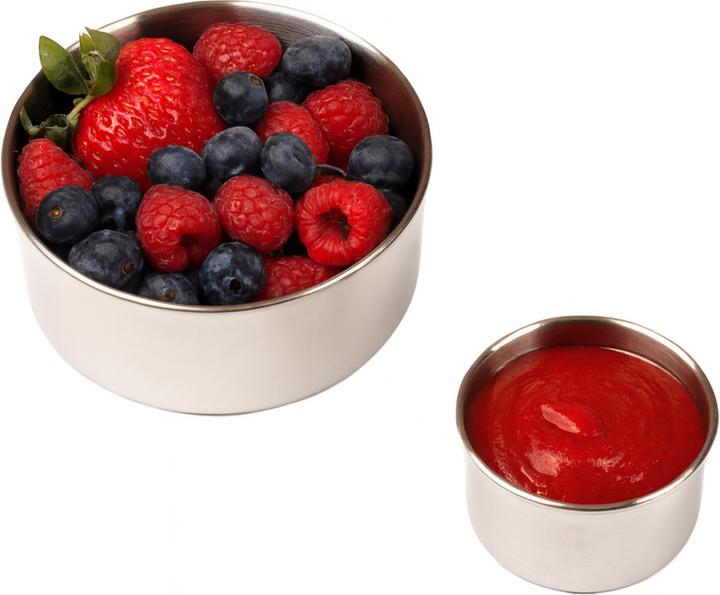 Produktbild Tembo Edelstahl Snack Pod 2er Set Blau