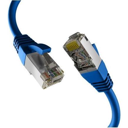 M-Cab CAT8.1 BLUE 1.5M PATCH CORD (S/FTP, CAT8.1, 1.50 m), Netzwerkkabel