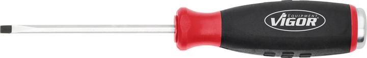 Produktbild Vigor Schlitz Schraubendreher mit Schlagkappe ∙ mit Antriebsvierkant ∙ V5010-SL3.5 ∙ 1/4 Zoll (6,3 … (Schlitz)