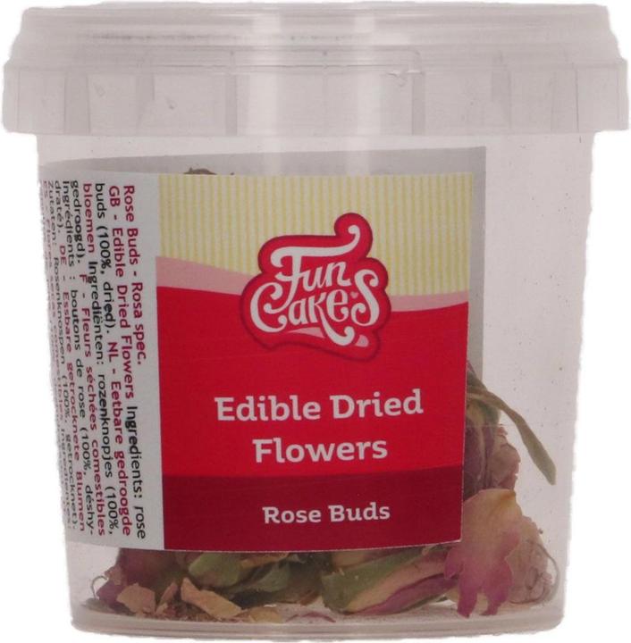 Image du produit FunCakes Fleurs séchées comestibles - Boutons de rose (9g) (1 x)