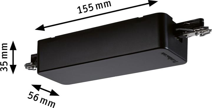 Image du produit Paulmann URail Zigbee variateur/commutateur