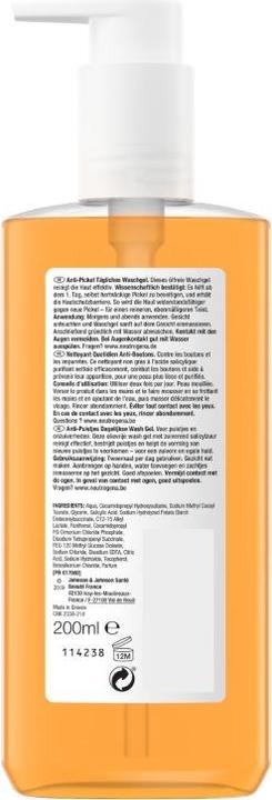 Produktbild Neutrogena Anti Pickel Waschgel (Reinigungsgel, 200 ml)