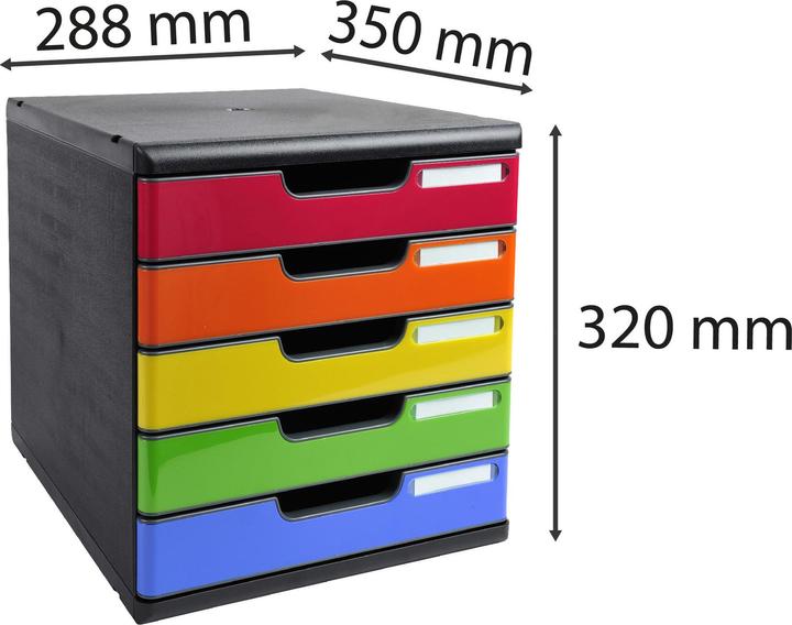 Produktbild Exacompta Schubladenbox MODULO (A4+)