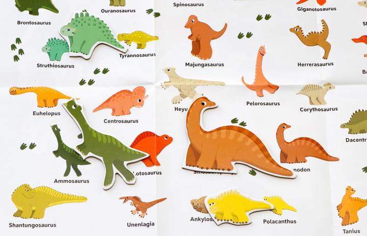 Actual product image 49 dinos and 1 asteroid (German)
