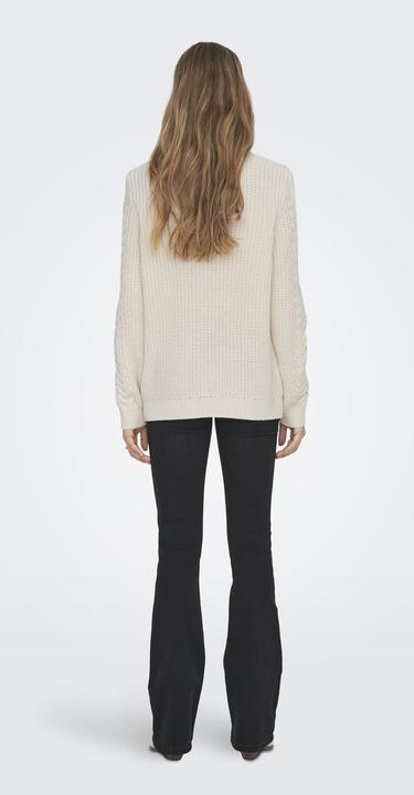 Immagine prodotto Only Maglione a collo alto in maglia a cavi (S)