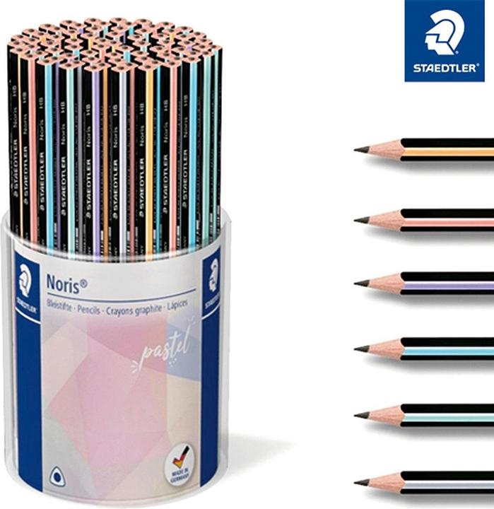 Productafbeelding Staedtler Potlood 'Noris jumbo pastel (4 mm, HB, 72 x)