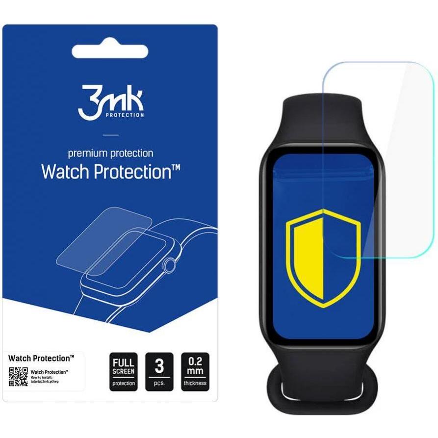 3MK Folia ARC Watch Xiaomi Mi Band 8 Active Folia Fullscreen, Smartwatch Zubehör