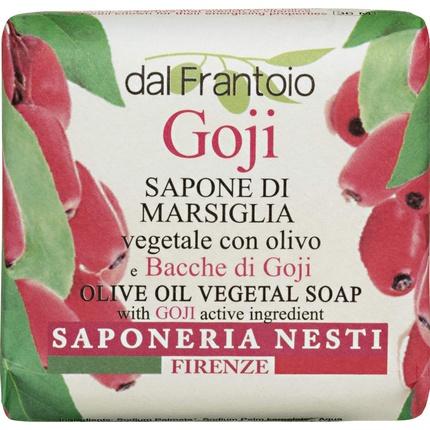 Actual product image Nesti Dante Sapone Di Marsiglia Goji Natural Italian Soap 100G (refill)