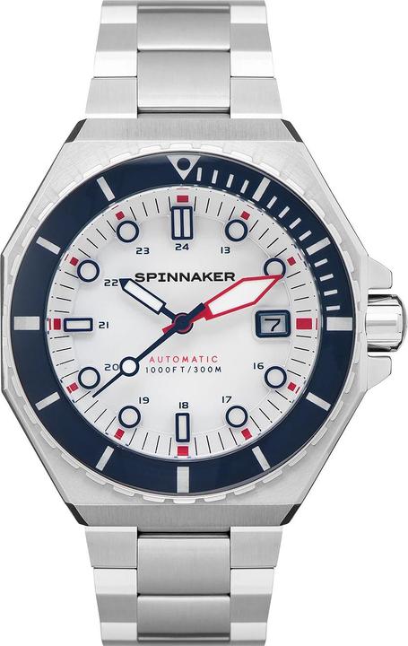 Actual product image Spinnaker SP-5081-HH Dumas Automatic Mens Watch 44mm 30ATM (44 mm)