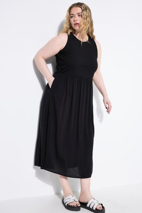 Image du produit Studio Untold Robe maxi coupe évasée, mélange d'imprimés, haut en jersey (42, 44)