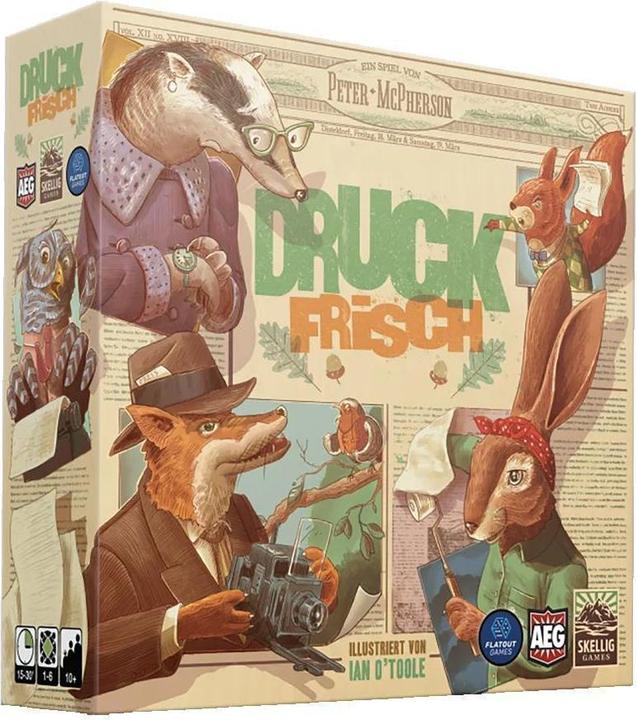 Skellig Games Hot off the press (German, 1 - 6 Players)