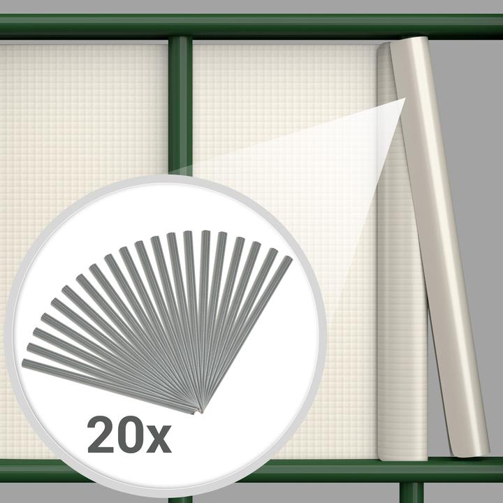 Produktbild tectake PVC Sichtschutzfolie