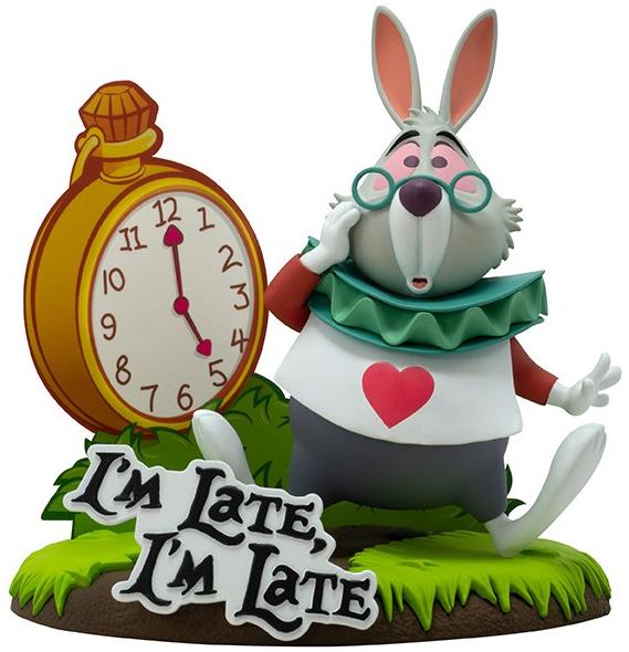 Actual product image ABYstyle ST Disney Alice in Wonderland White Rabbit 10cm