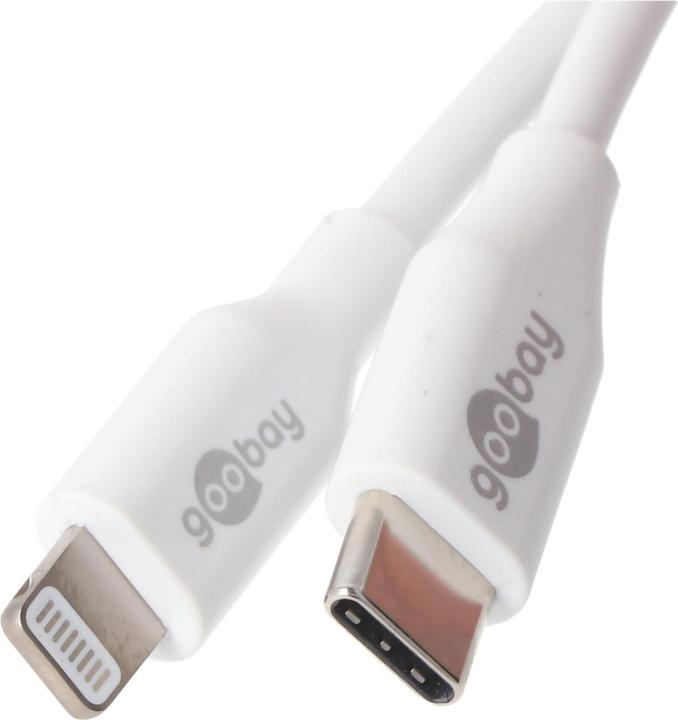Produktbild Goobay Lightning USB-C Lade- und Synchronisationskabel (2 m, USB 2.0, 7.50 W)