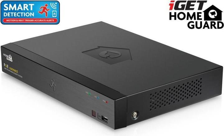 Actual product image iGet HGNVK85304 video surveillance kit Wired 8 channels (1920 x 1080 Pixels)