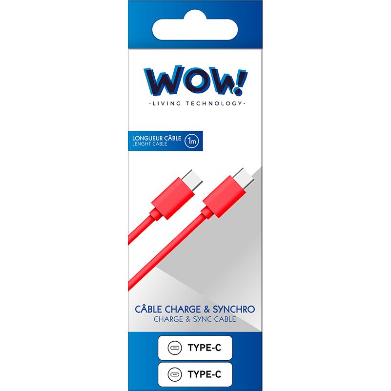 Thumbnail - WOW Wowcblcc1mr (1 m, USB 3.2 Gen 1), USB Kabel