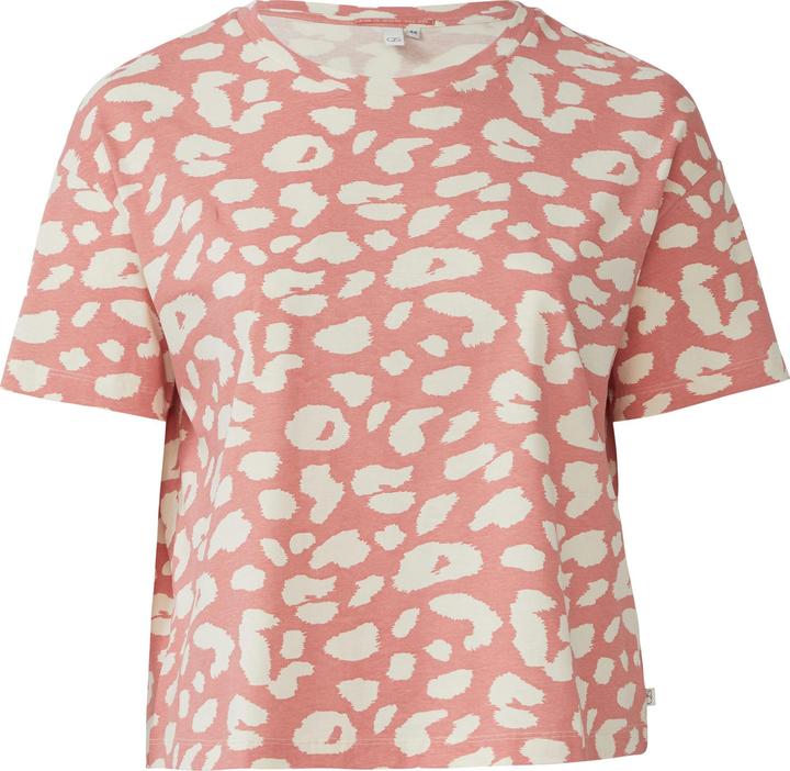 Actual product image S.Oliver T-Shirt Verkürztes T-Shirt mit All-over-Print (44)
