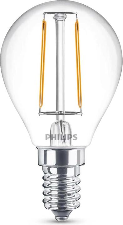 Actual product image Philips Lamp 2 W (25 W) E14 Warm white (E14, 2 W, 250 lm, 1 x, E)