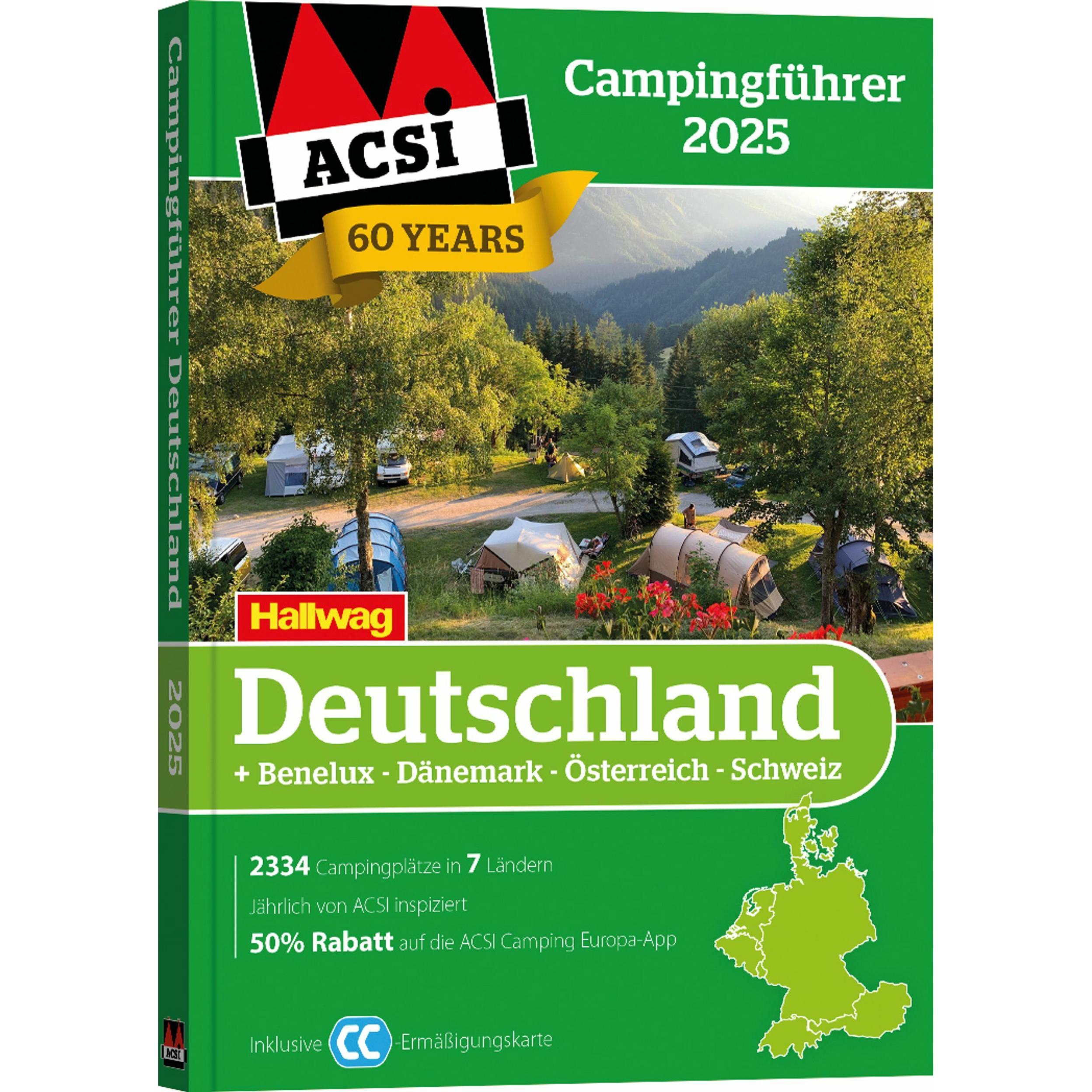Thumbnail - ACSI Campingführer Deutschland 2025, Ratgeber