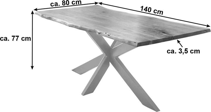 Produktbild SAM Tabea (140 x 80 x 77 cm)