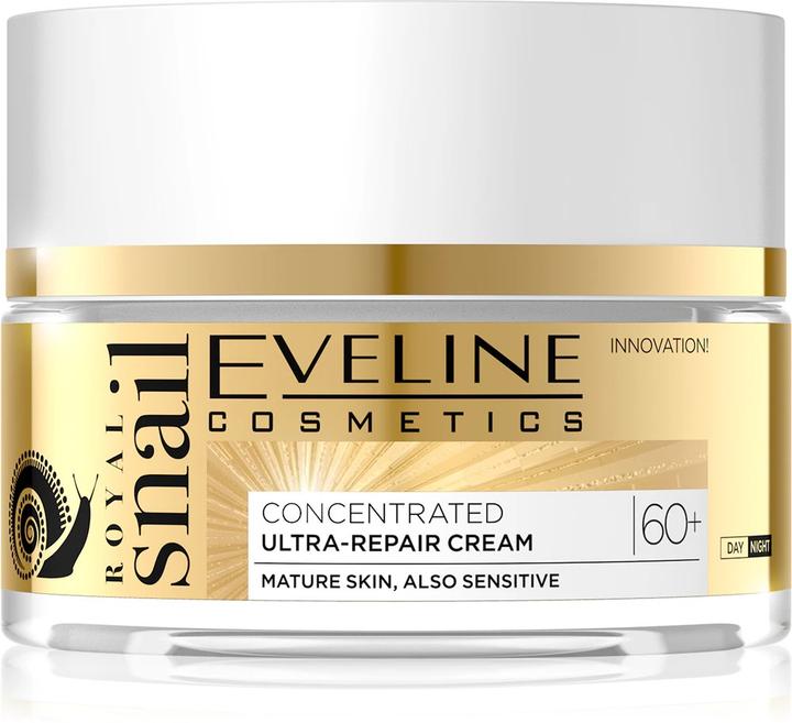 Eveline Royal Snail 60+ day and night face cream with snail mucus 50ml (50 ml, 24h cream)